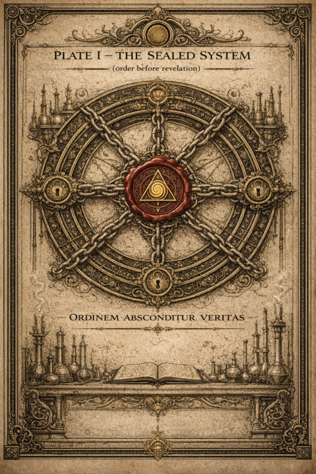 Plate I - The Sealed System