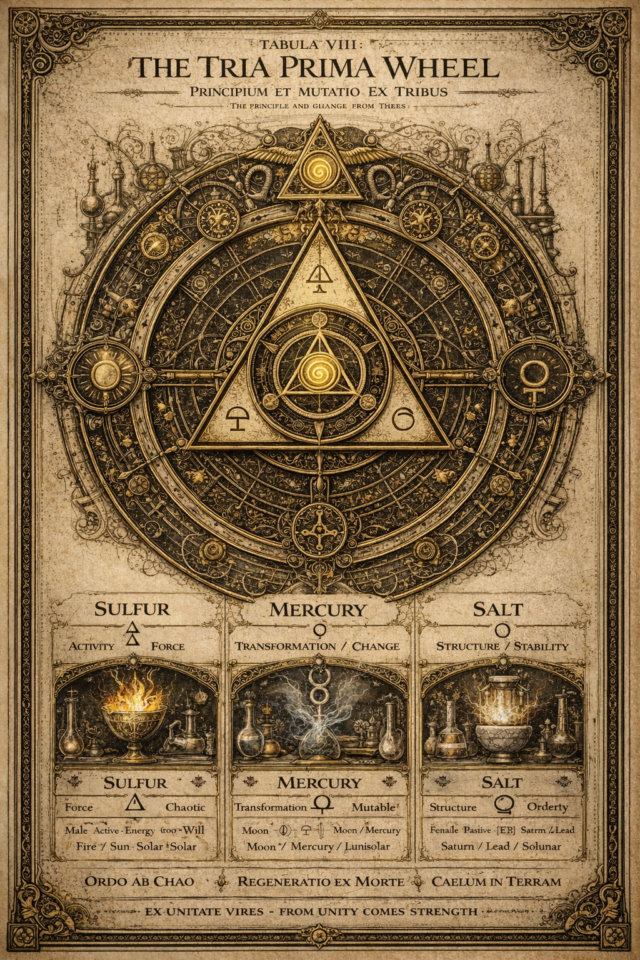 The Tria Prima Wheel