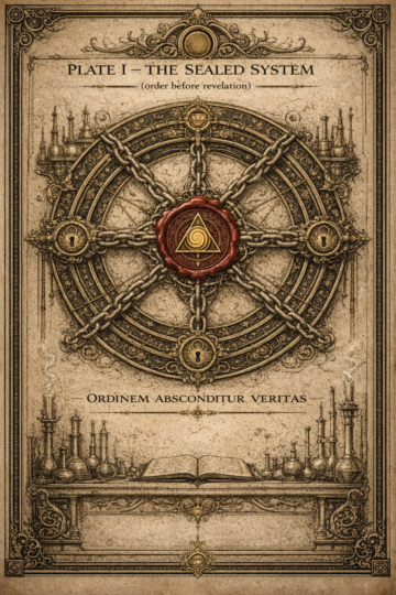 Plate I - The Sealed System